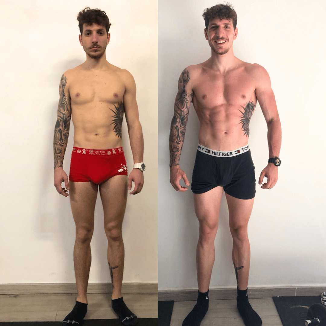 Marco — Prima e Dopo